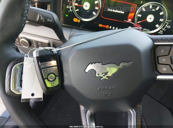 1FA6P8TH8T5101063 2026 FORD MUSTANG Gray წინა პანელის ხედი