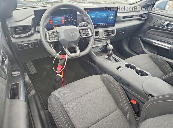 1FA6P8TH8T5114198 2026 FORD MUSTANG Blue Widok deski rozdzielczej