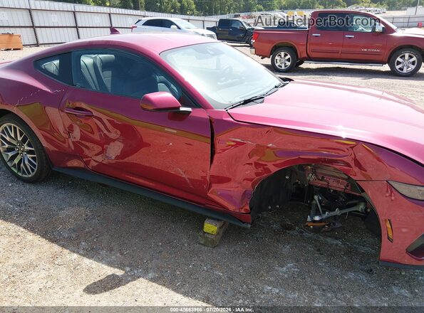 1FA6P8TH8T5116548 2026 FORD MUSTANG Maroon Front view