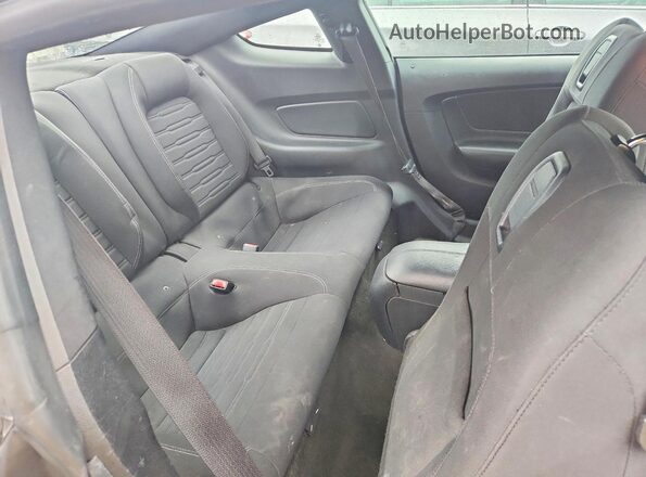 1FA6P8TH9G5236509 2016 FORD MUSTANG Black Rear seats view