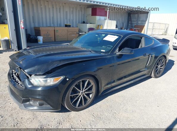 1FA6P8TH9G5242746 2016 FORD MUSTANG Black Front left