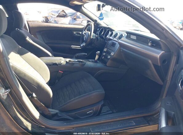 1FA6P8TH9G5242746 2016 FORD MUSTANG Black Front interior view