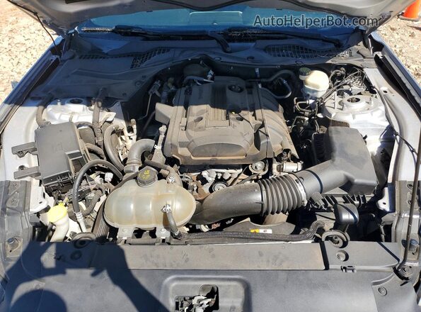 1FA6P8TH9H5203091 2017 FORD MUSTANG Silver უკანა სალონის ხედი