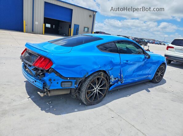 1FA6P8TH9H5231683 2017 FORD MUSTANG Blue Հետևի աջ