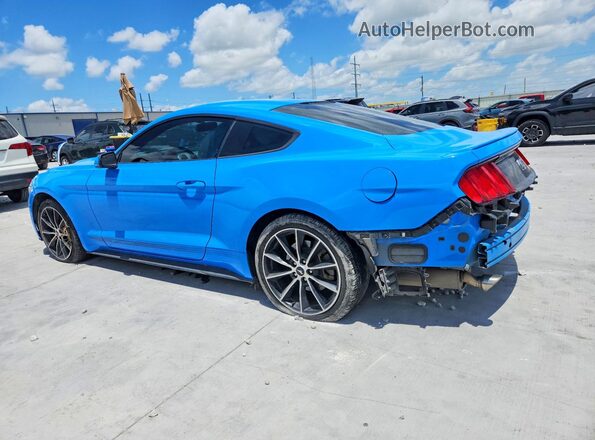 1FA6P8TH9H5231683 2017 FORD MUSTANG Blue Հետևի ձախ