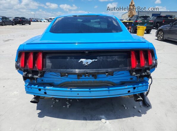 1FA6P8TH9H5231683 2017 FORD MUSTANG Blue Հետևի տեսք