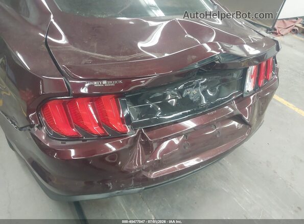 1FA6P8TH9J5146767 2018 FORD MUSTANG Red წინა ხედი