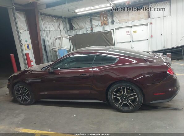 1FA6P8TH9J5146767 2018 FORD MUSTANG Red სალონის 360-გრადუსიანი ხედი