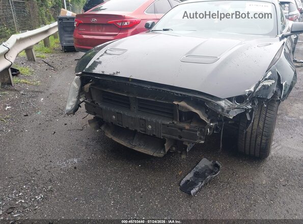 1FA6P8TH9K5123233 2019 FORD MUSTANG Black Widok z przodu