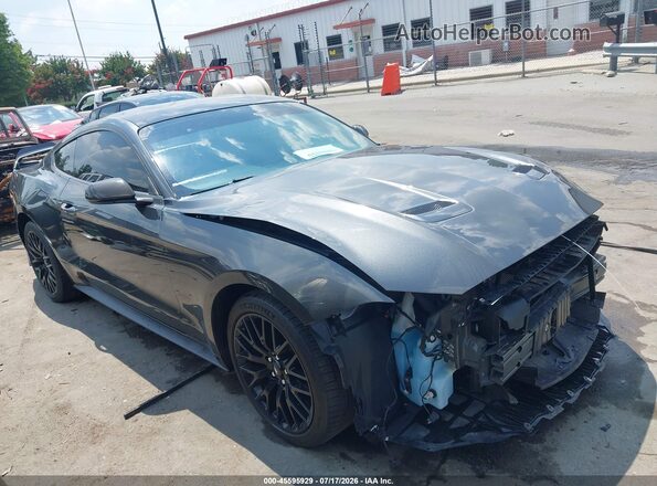 1FA6P8TH9K5152294 2019 FORD MUSTANG Gray Панорамний вид салону 360°