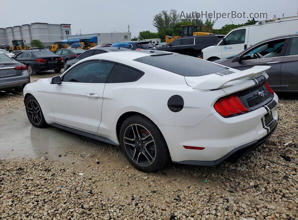 1FA6P8TH9K5157334 2019 FORD MUSTANG White Tył lewy