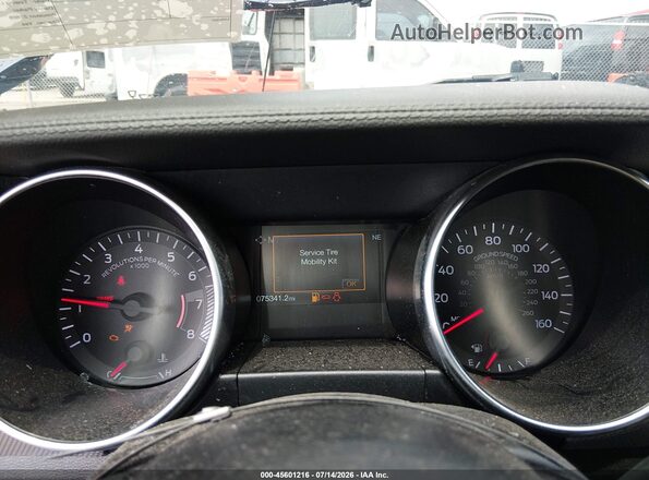 1FA6P8TH9K5200652 2019 FORD MUSTANG Dark Blue Vista de los asientos traseros