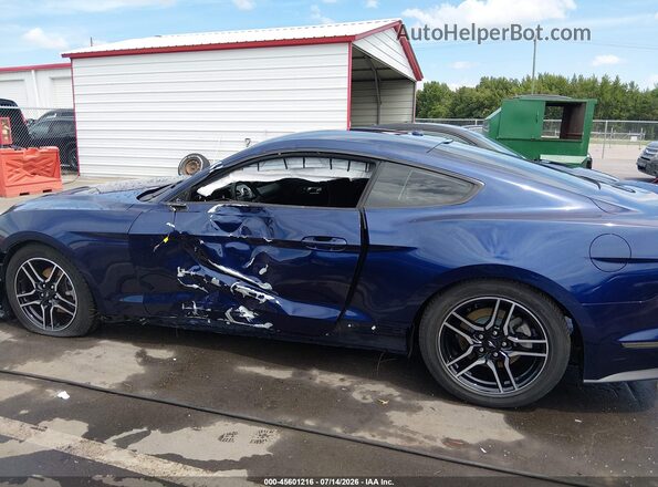 1FA6P8TH9K5200652 2019 FORD MUSTANG Dark Blue 