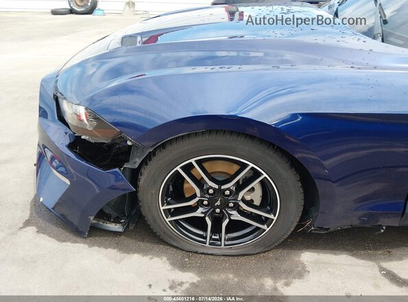 1FA6P8TH9K5200652 2019 FORD MUSTANG Dark Blue 
