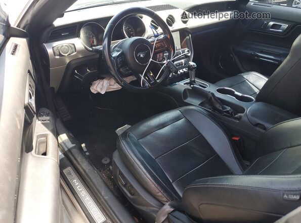 1FA6P8TH9L5120169 2020 FORD MUSTANG Silver წინა პანელის ხედი