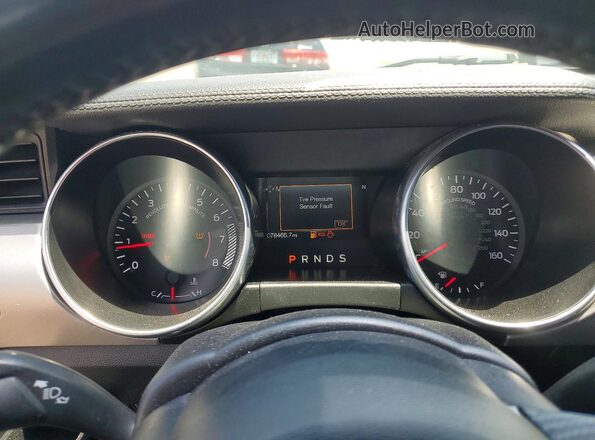 1FA6P8TH9L5120169 2020 FORD MUSTANG Silver ხელსაწყოთა პანელის ხედი