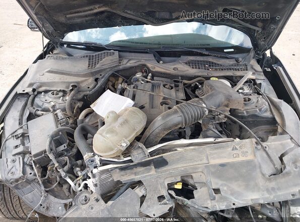 1FA6P8TH9L5167413 2020 FORD MUSTANG Black Вид ззаду