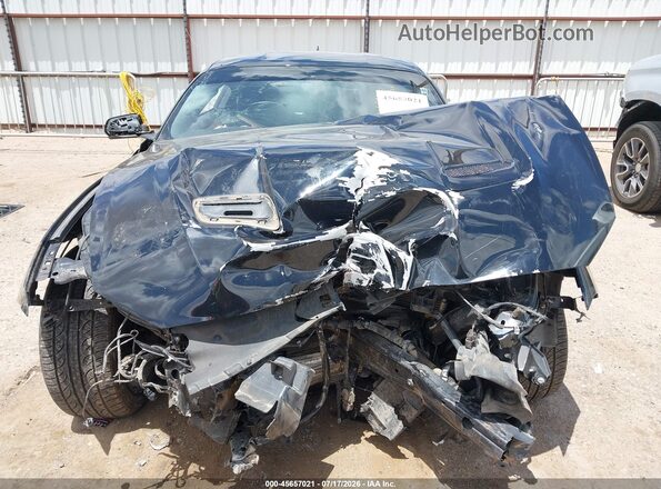 1FA6P8TH9L5167413 2020 FORD MUSTANG Black Вид задньої частини салону