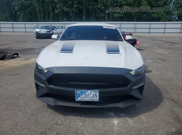 1FA6P8TH9L5175592 2020 FORD MUSTANG White Front view