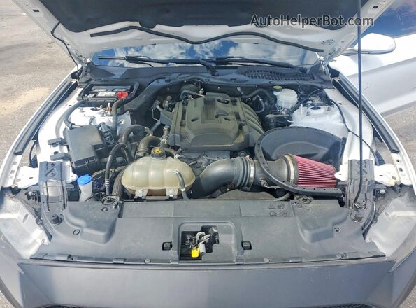 1FA6P8TH9L5175592 2020 FORD MUSTANG White Rear interior view
