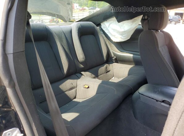 1FA6P8TH9M5153433 2021 FORD MUSTANG Черный Вид задних сидений