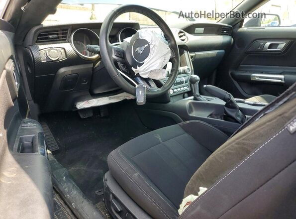 1FA6P8TH9M5153433 2021 FORD MUSTANG Черный Вид панели приборов