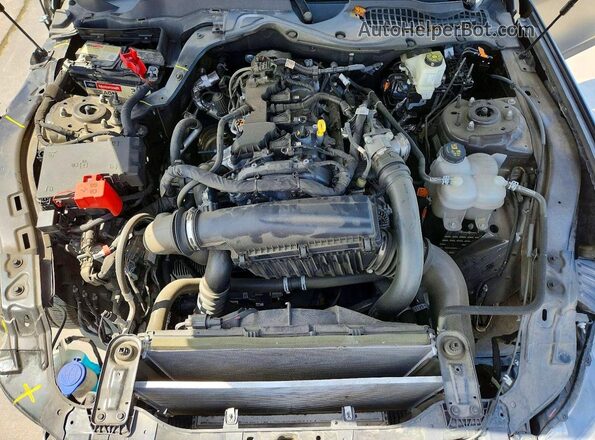 1FA6P8TH9R5124957 2024 FORD MUSTANG Gray Սալոնի հետևի տեսք