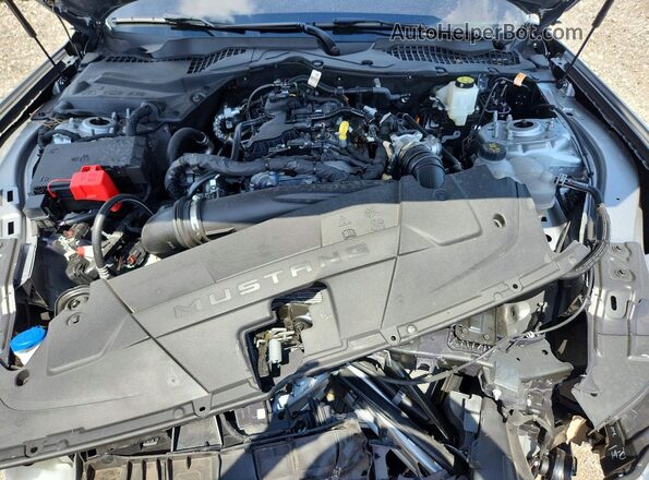 1FA6P8TH9T5105560 2026 FORD MUSTANG Silver Rear interior view