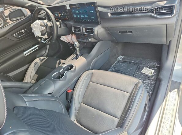 1FA6P8TH9T5105560 2026 FORD MUSTANG Silver Dashboard view
