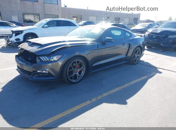 1FA6P8THXG5261208 2016 FORD MUSTANG Gray Front left
