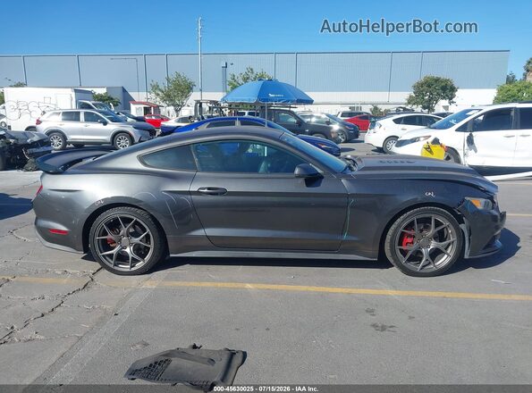 1FA6P8THXG5261208 2016 FORD MUSTANG Gray Rear interior view