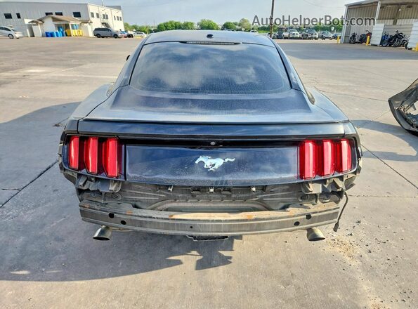 1FA6P8THXG5278252 2016 FORD MUSTANG Black უკანა ხედი