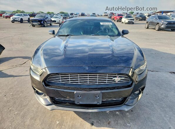 1FA6P8THXG5278252 2016 FORD MUSTANG Black წინა ხედი