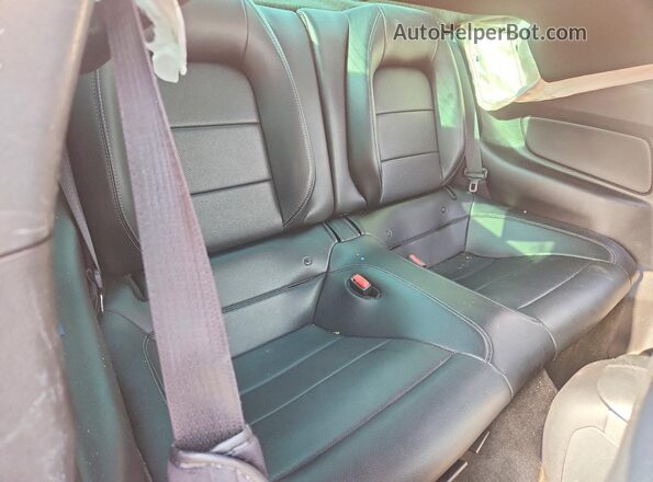 1FA6P8THXG5278252 2016 FORD MUSTANG Black უკანა სავარძლების ხედი