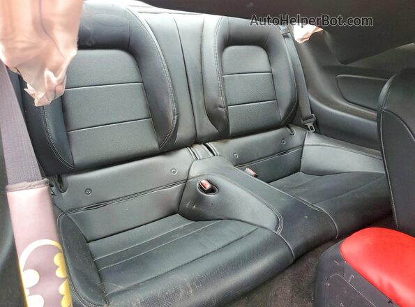 1FA6P8THXG5335453 2016 FORD MUSTANG Gray Հետևի նստատեղերի տեսք