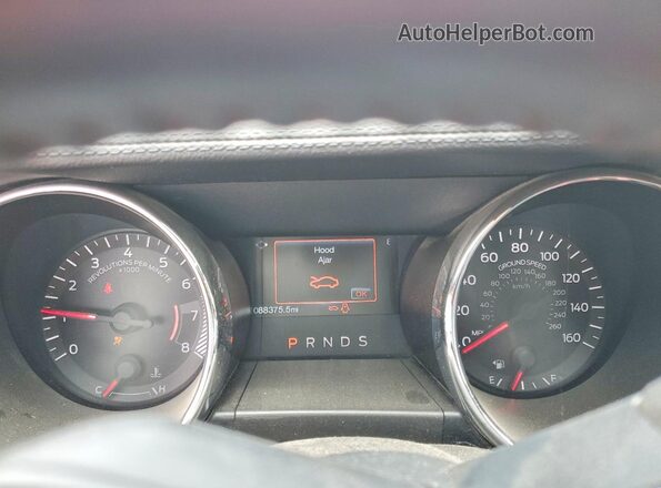1FA6P8THXG5335453 2016 FORD MUSTANG Gray Սարքավորումների վահանակի տեսք