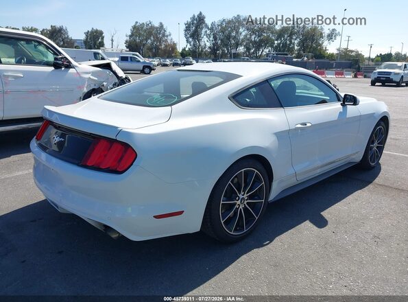 1FA6P8THXH5210440 2017 FORD MUSTANG Белый Задняя правая четверть