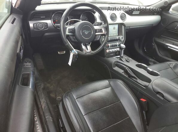 1FA6P8THXH5217842 2017 FORD MUSTANG Silver Вид панелі приладів
