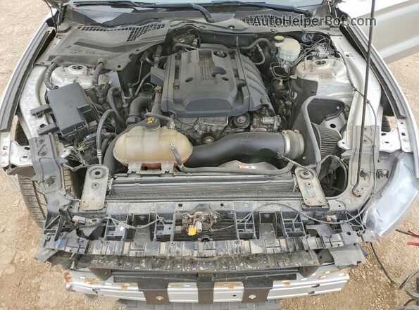1FA6P8THXH5217842 2017 FORD MUSTANG Silver Вид задньої частини салону