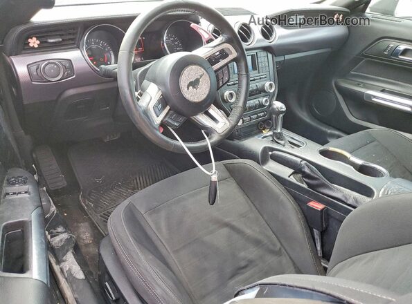1FA6P8THXH5250002 2017 FORD MUSTANG Gray Вид панелі приладів