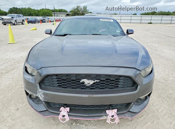 1FA6P8THXH5250002 2017 FORD MUSTANG Gray Вид спереду