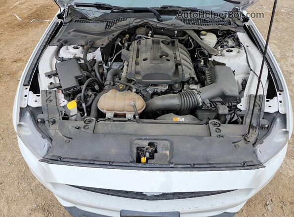 1FA6P8THXH5329265 2017 FORD MUSTANG White Rear interior view