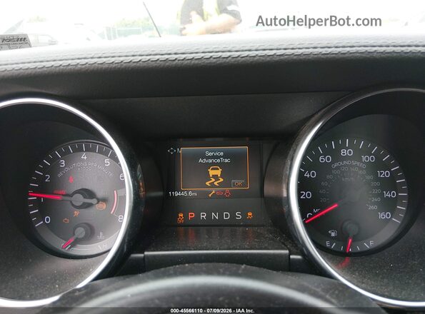 1FA6P8THXJ5162492 2018 FORD MUSTANG Белый Вид задних сидений
