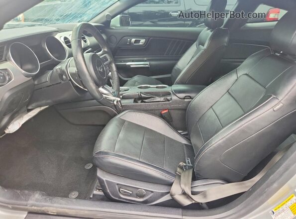 1FA6P8THXK5178029 2019 FORD MUSTANG Silver წინა სალონის ხედი