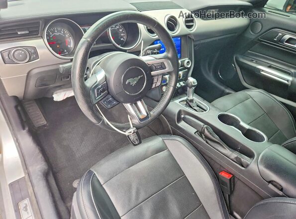 1FA6P8THXK5178029 2019 FORD MUSTANG Silver წინა პანელის ხედი