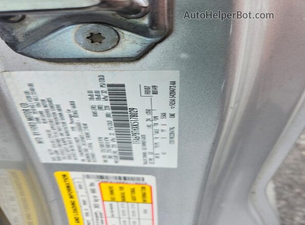 1FA6P8THXK5178029 2019 FORD MUSTANG Silver ძრავის განყოფილების ხედი