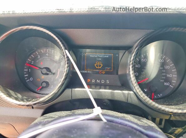 1FA6P8THXK5182565 2019 FORD MUSTANG Orange Vista del cuadro de instrumentos