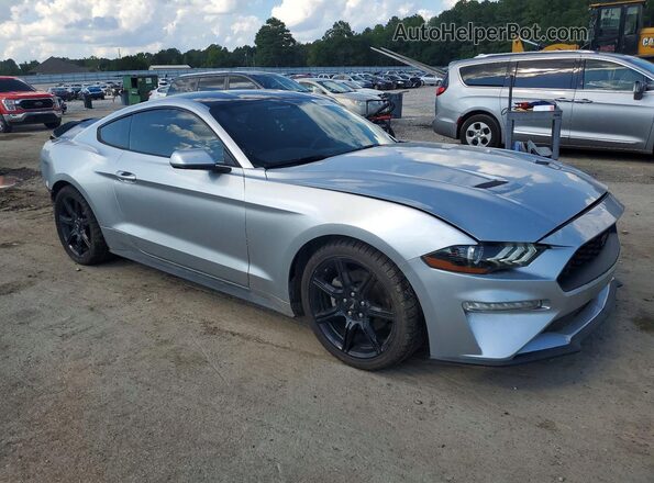 1FA6P8THXL5122822 2020 FORD MUSTANG Серебряный Передняя правая четверть