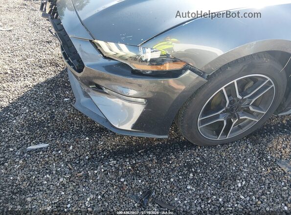 1FA6P8THXL5135957 2020 FORD MUSTANG Gray Vista frontal