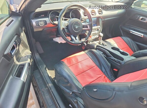 1FA6P8THXL5150152 2020 FORD MUSTANG Black Առջևի վահանակի տեսք